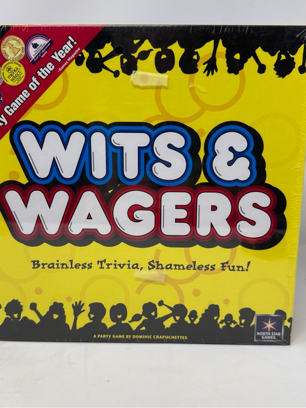 BRAND NEW-Wits & Wagers 2007 Party Board Game-Game of the Year-FACTORY SEALED